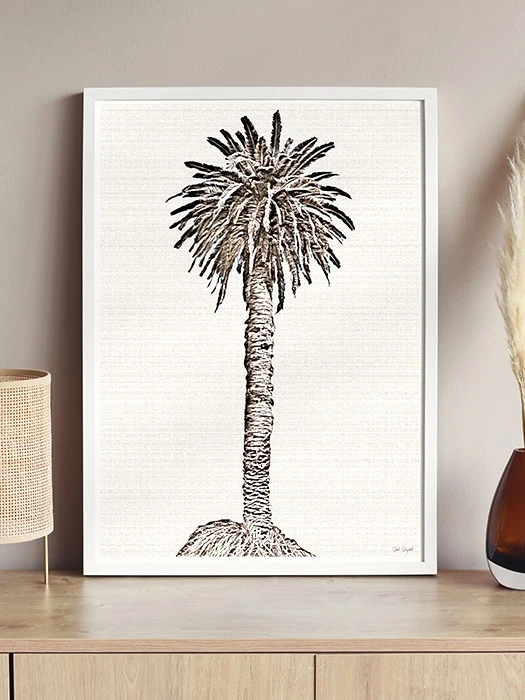 One Palm Tree - Parchment - Download product image (5)