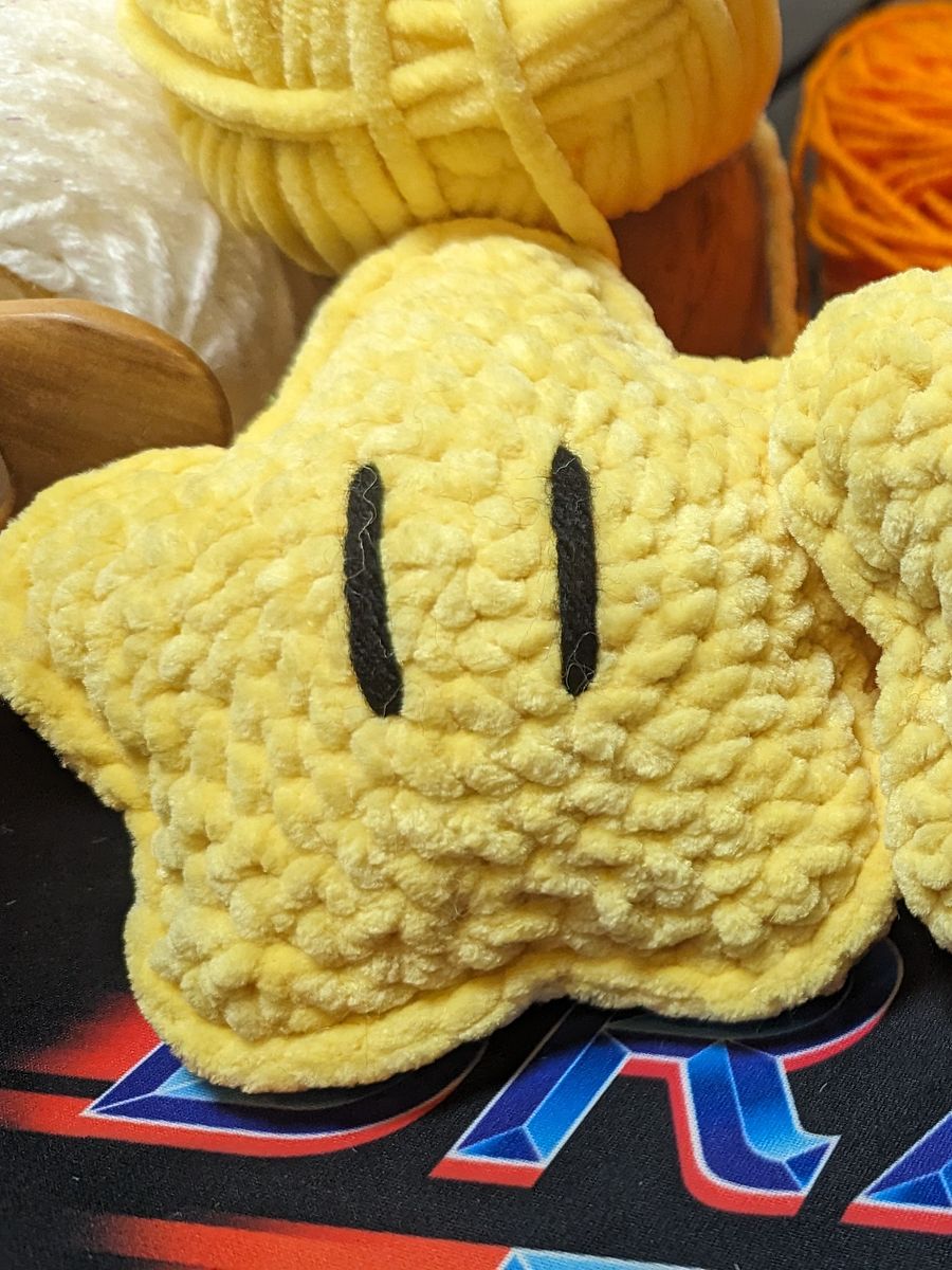 Hand Crocheted Star Plushie product image (1)