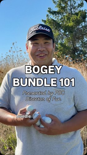 The Bogey Bundle is baAAck! Meet our Director of Fun @thebogeychef 🎉 What started as a hit at Suncadia is now an official PBC...