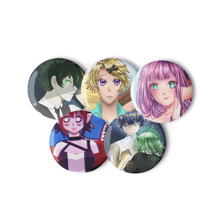 Anime Collection Pins vol 2 product image (3)