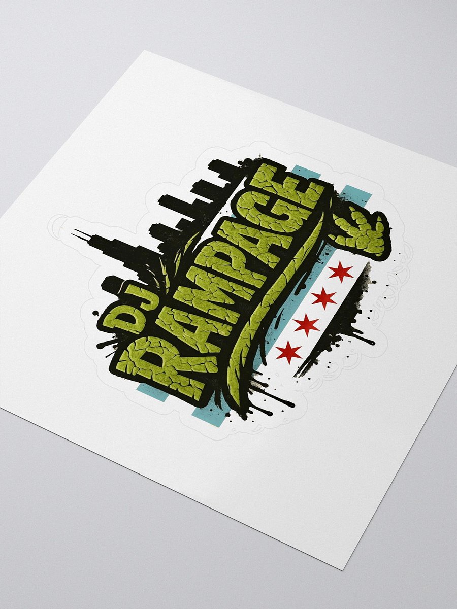 DJ RAMPAGE DINO STICKER product image (3)