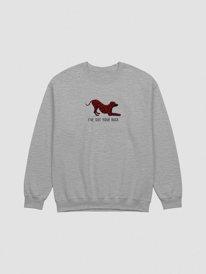 I've Got Your Back Sweatshirt (Embroidered) of a Rhodesian Ridgeback(Brindle) product image (10)