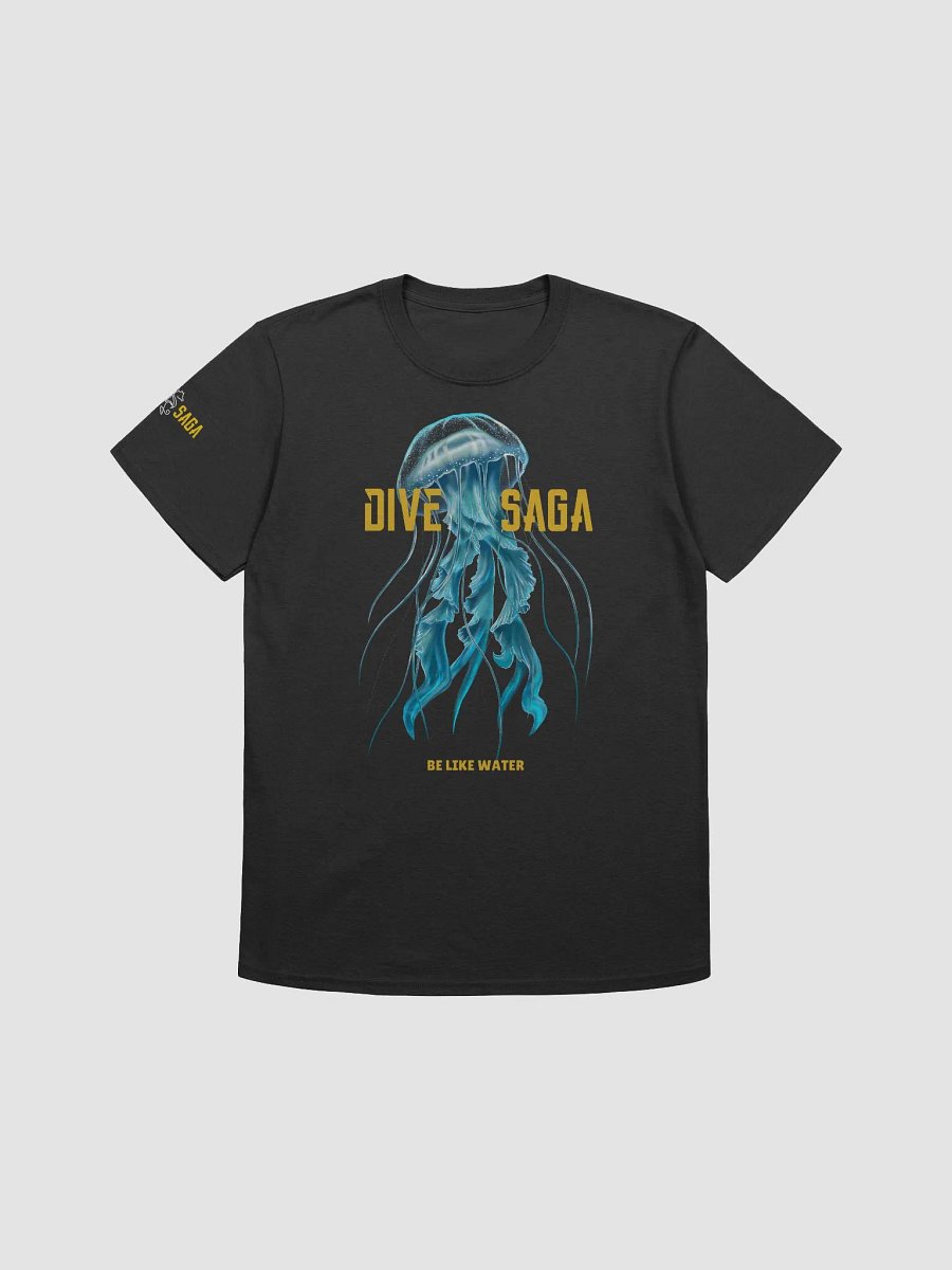 DiveSAGA 'Be like water' Jellyfish shirt product image (1)