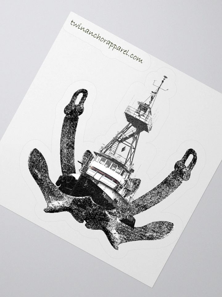 Twin Anchor & Tug CE Kiss Cut Stickers product image (8)