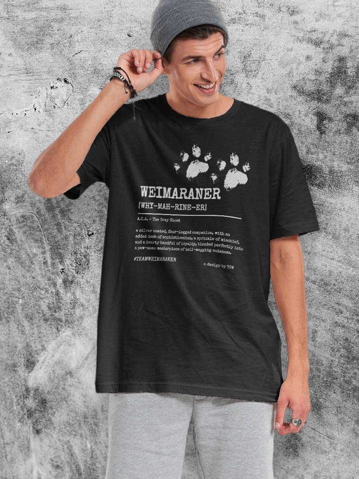 Definition of Weimaraner V2 - Bella+Canvas Supersoft T-shirt product image (1)