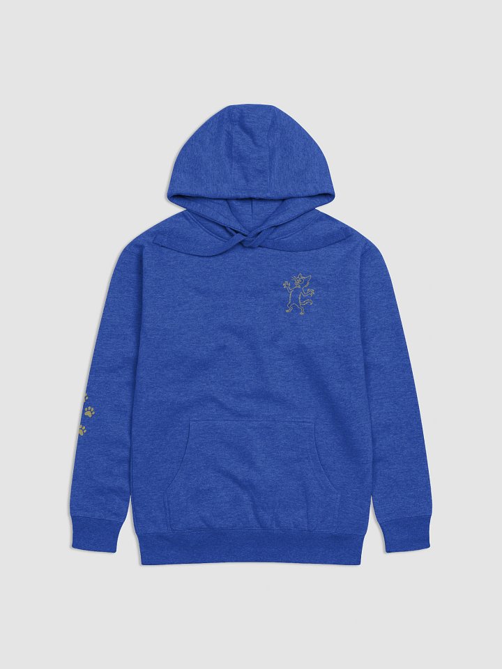 Golden Scaredy Cat Hoodie-Paws product image (2)