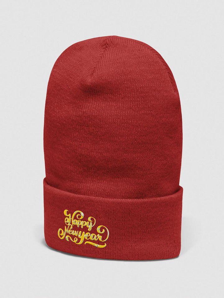 Yupoong Cuffed Beanie - Happy new year product image (2)
