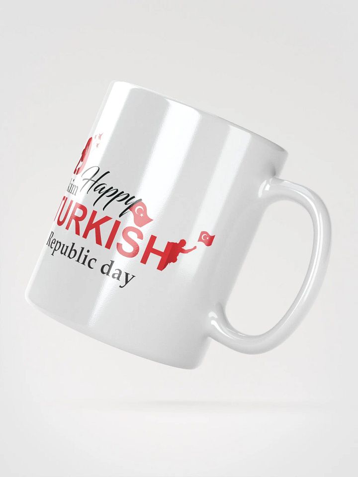 Celebrate 29 Ekim Mug - Happy Turkish Republic Day Graphic Design product image (6)