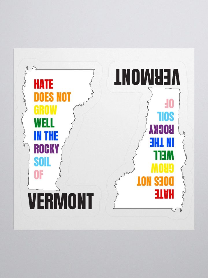 Rocky Soil State Pride Stickers product image (1)