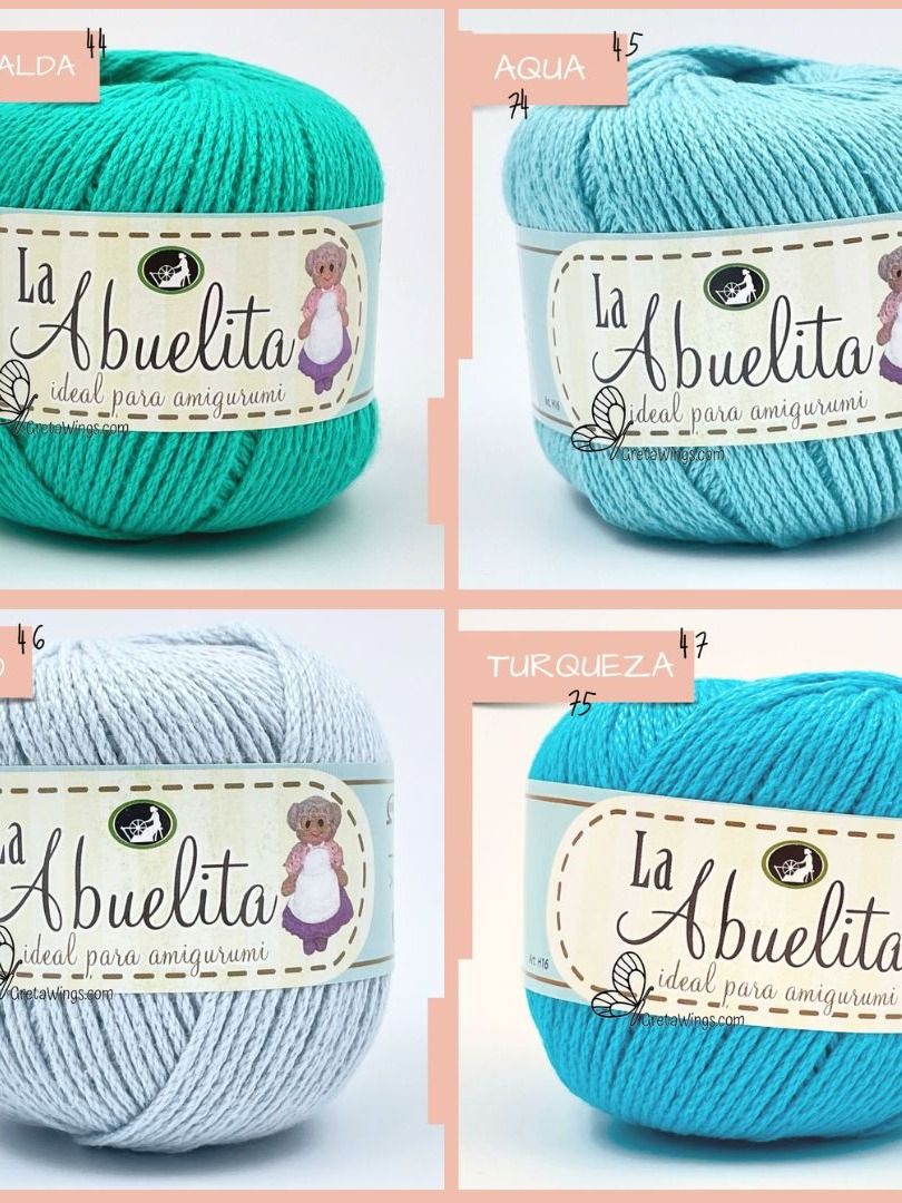 LA ABUELITA – 50g (120yds) 100% Cotton Yarn | Perfect for Amigurumi product image (12)