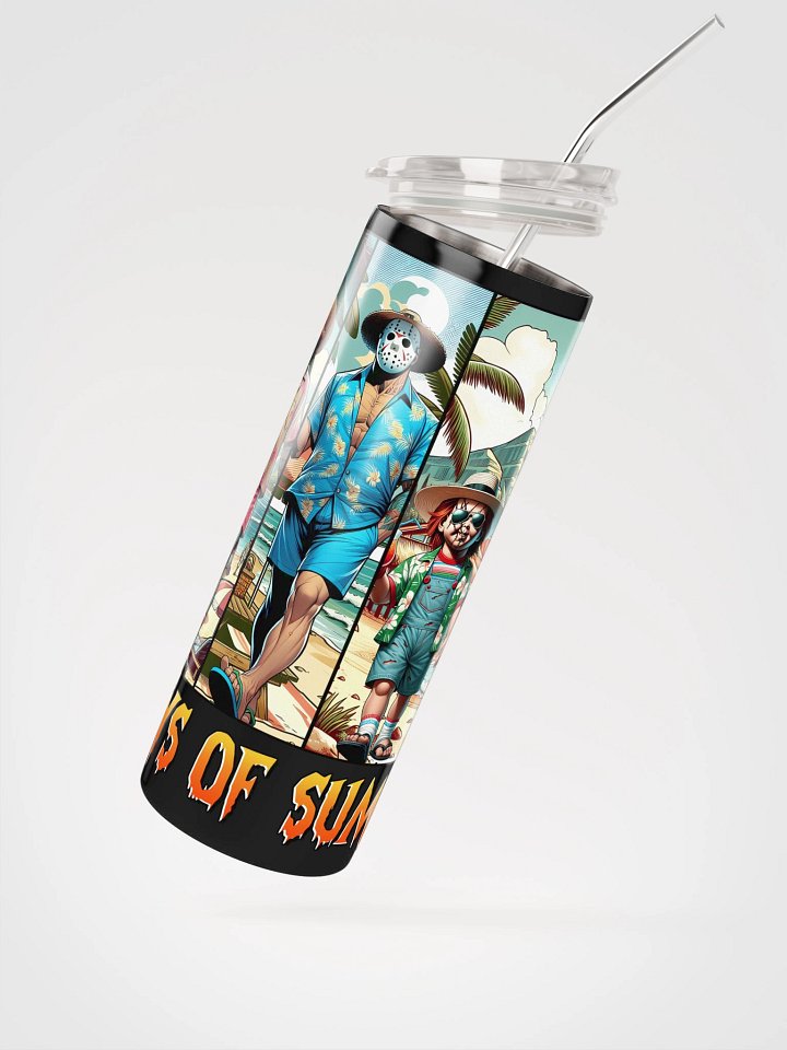 Horror Villian's Vibes Stainless Steel Tumbler product image (2)