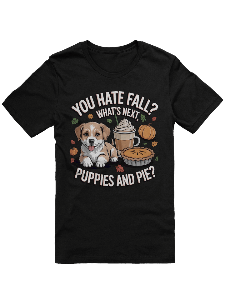 Fall Vibes Puppy & Pie T-Shirt product image (1)