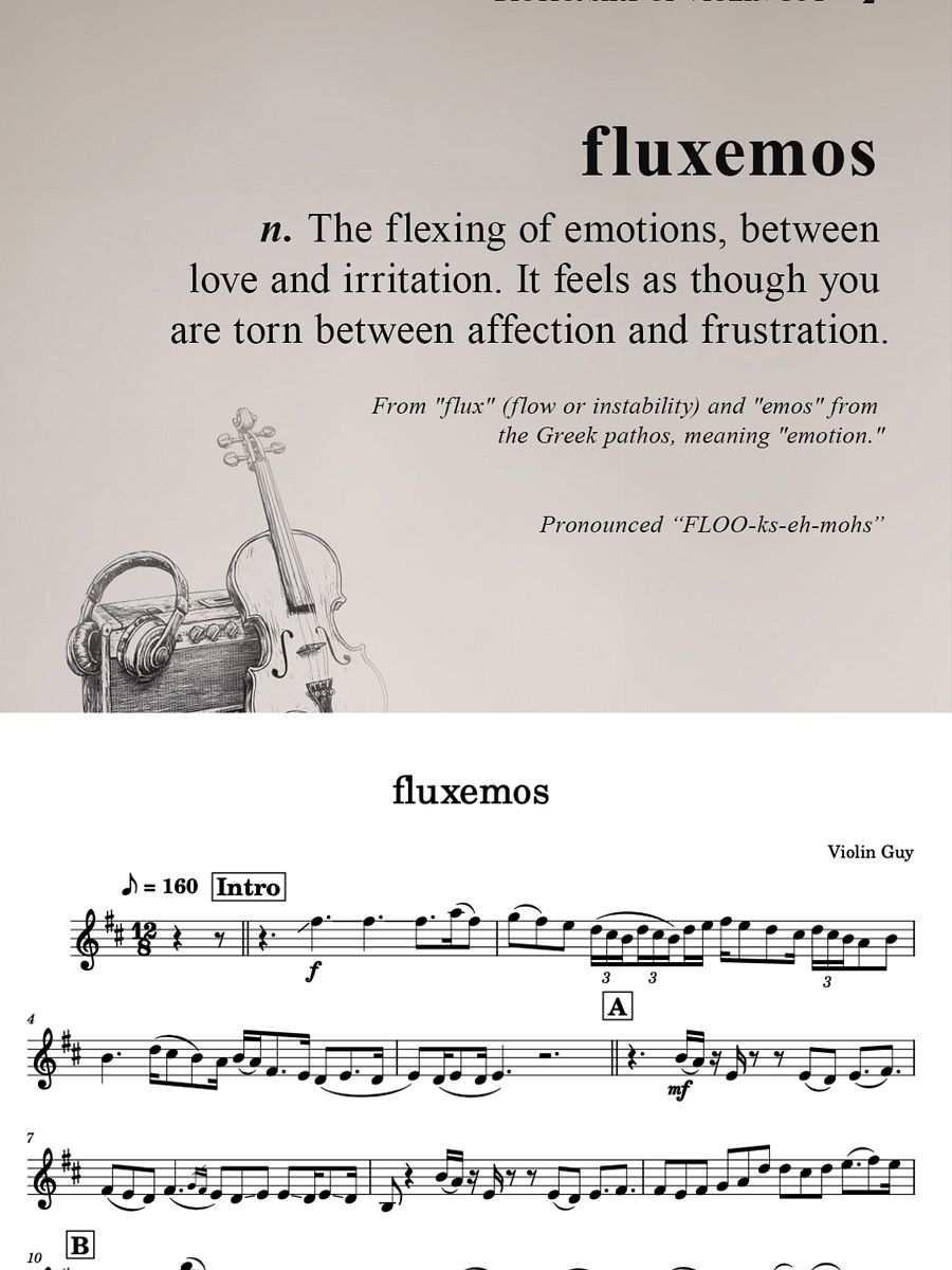 fluxemos - Sheet Music product image (1)