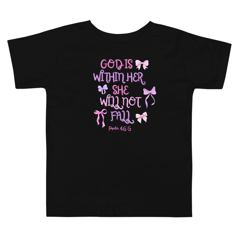 God Is Within Her Toddler T-Shirt product image (1)