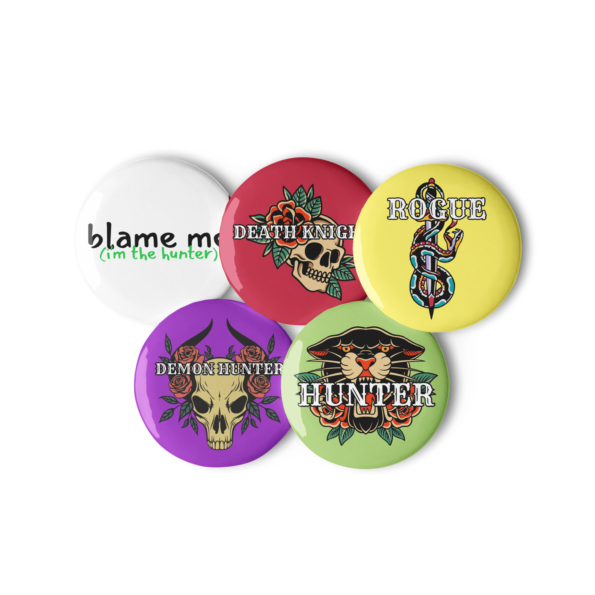 Class Tattoos 5-Pin Set product image (3)