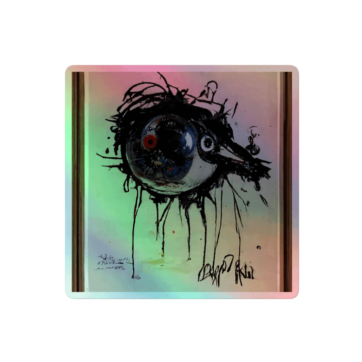 Eye of the Beholder Holographic Sticker Sheet product image (2)