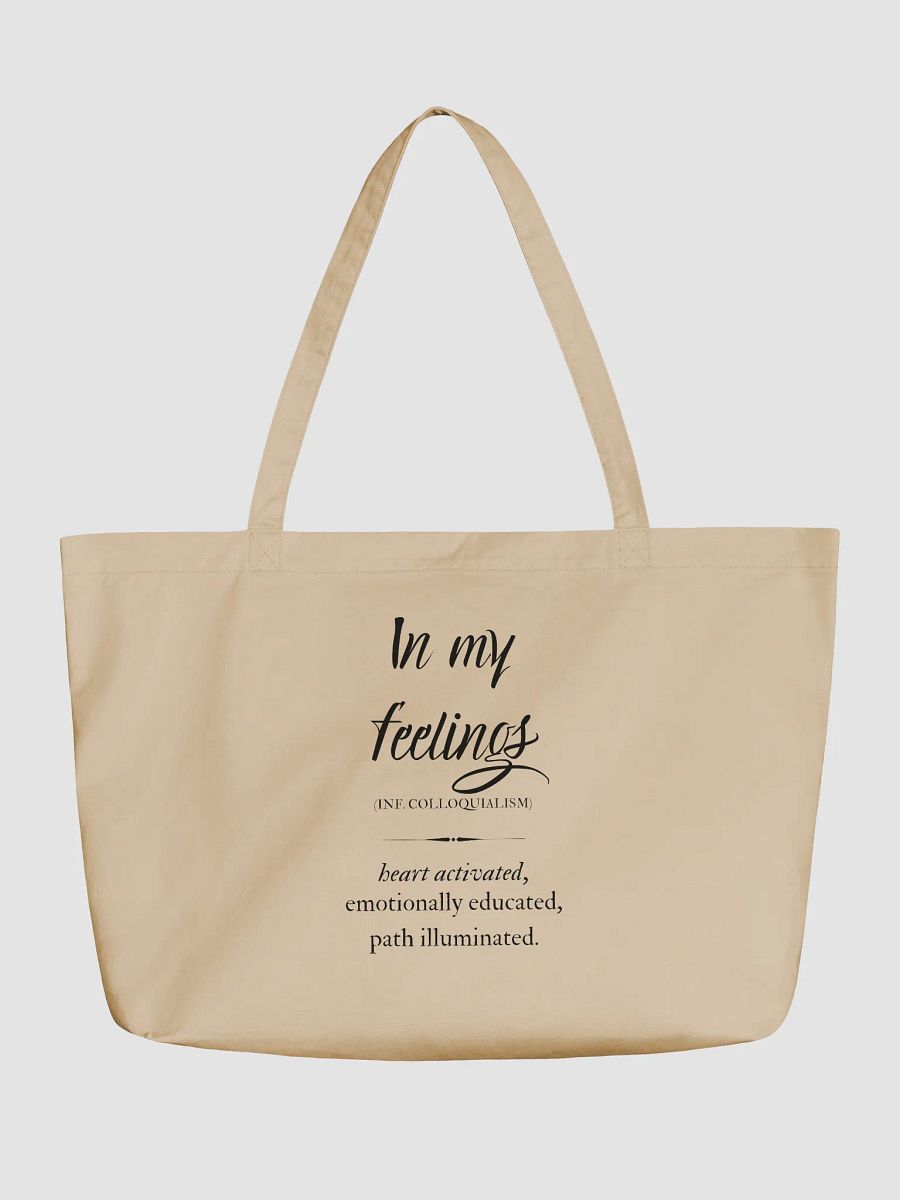 Feelings Definition Tote Bag product image (1)