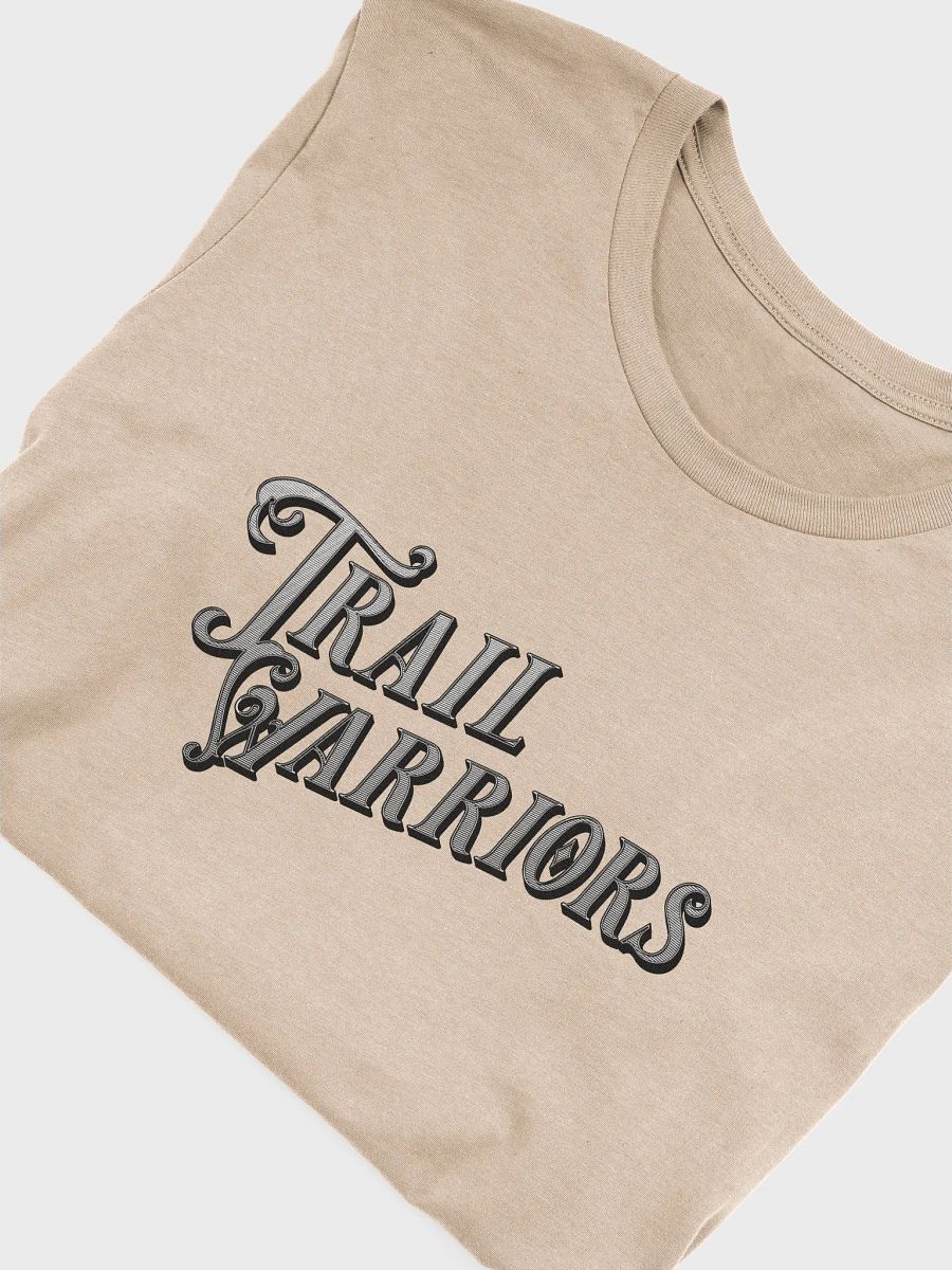 Black w/ Gradient Classic Trail Warriors Emblem T-Shirt product image (4)