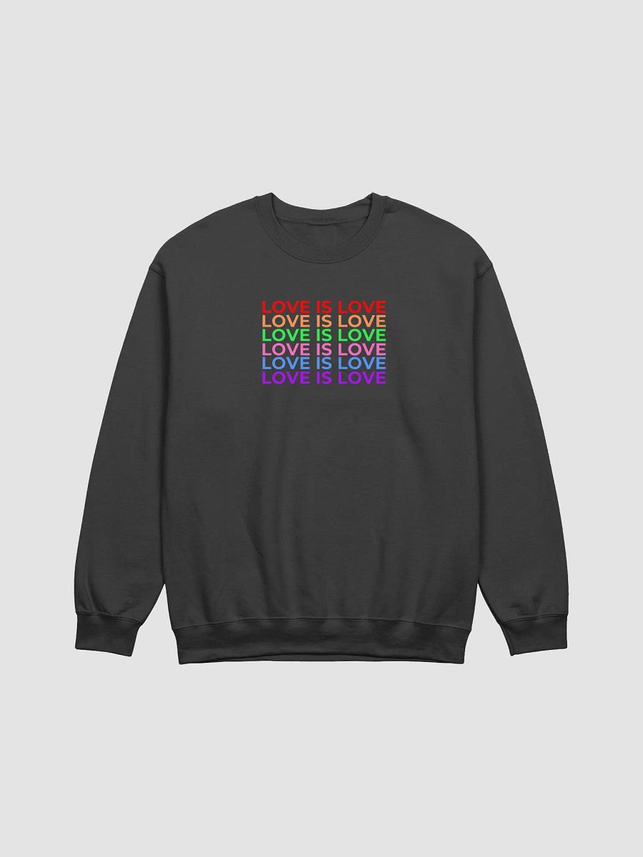 Rainbow Love Is Love Sweatshirt product image (2)