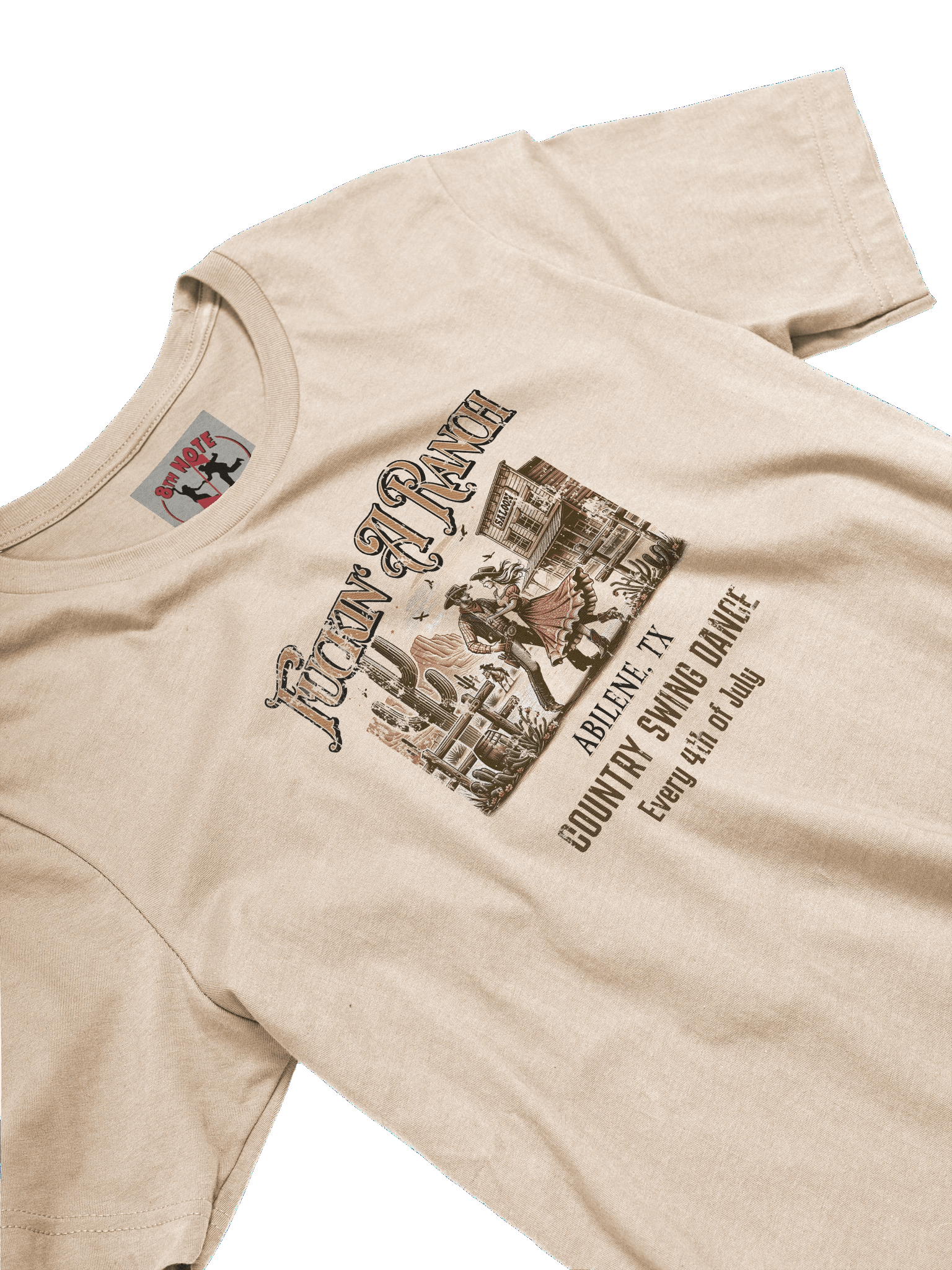 Fuckin' A Ranch Swing Dance Unisex T-Shirt product image (38)