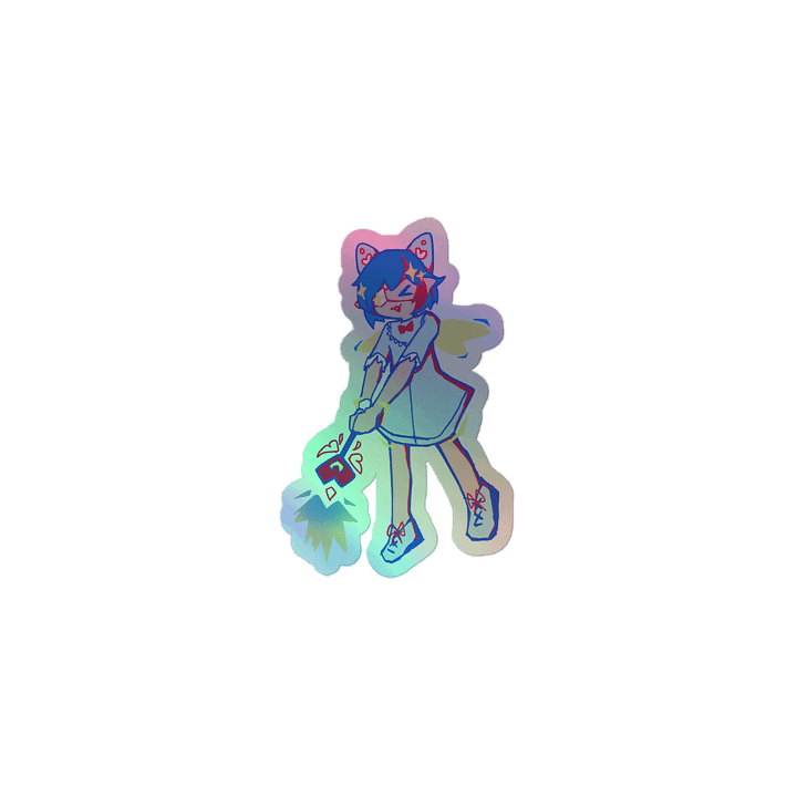Magical Renny (Ren) Holographic Sticker product image (1)