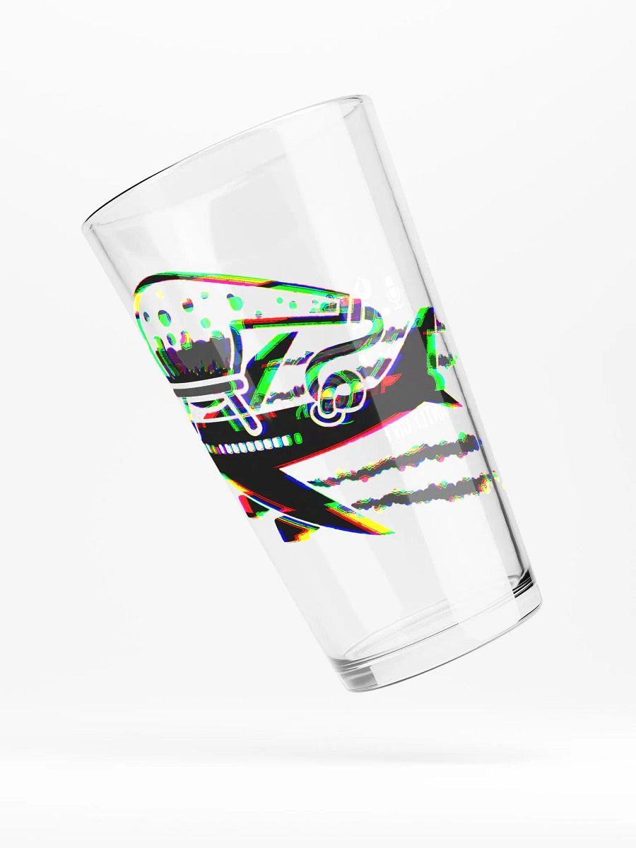 Chemtrails Plane Pint Glass product image (4)