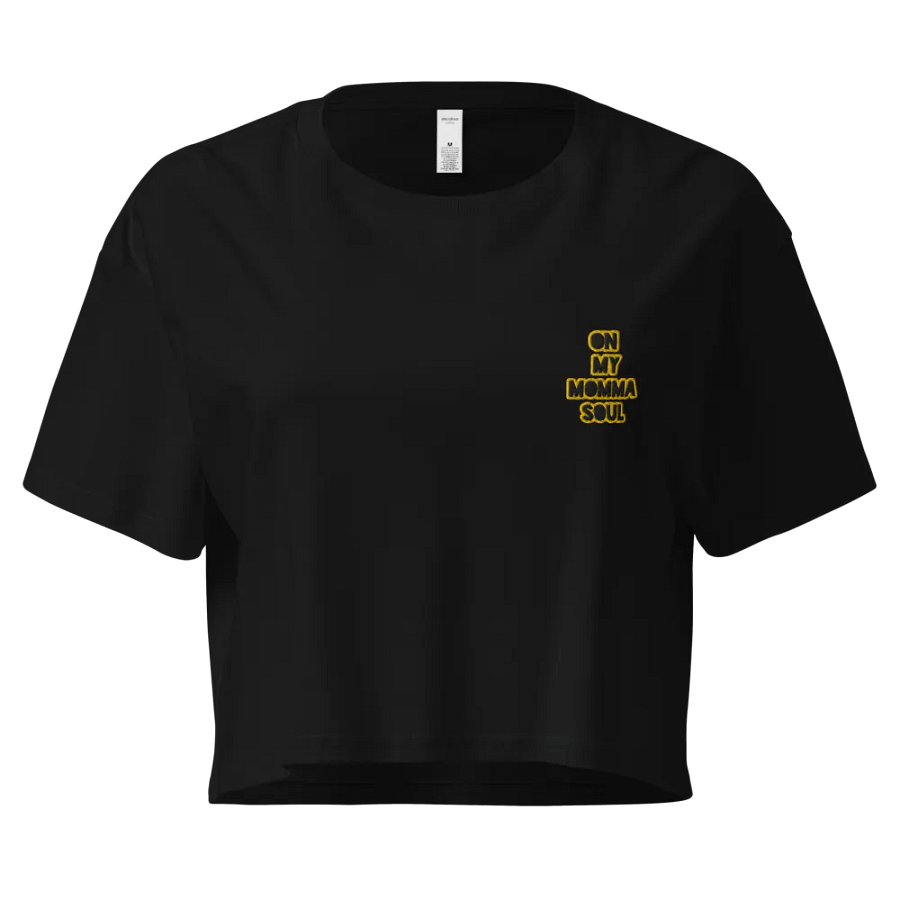 Female 'On My Momma Soul' Crop Top product image (1)