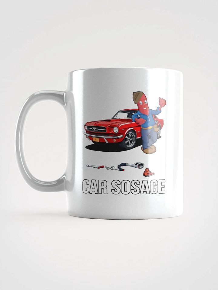 Car Sosage 1105 - White Glossy Mug product image (1)
