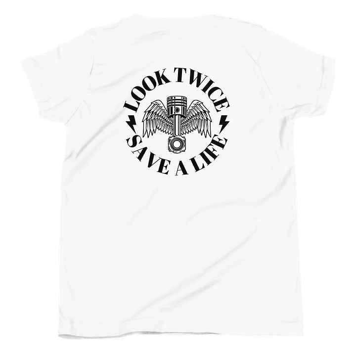 Outlaw Baggers Look Twice, Save A Life Kids Tee product image (1)