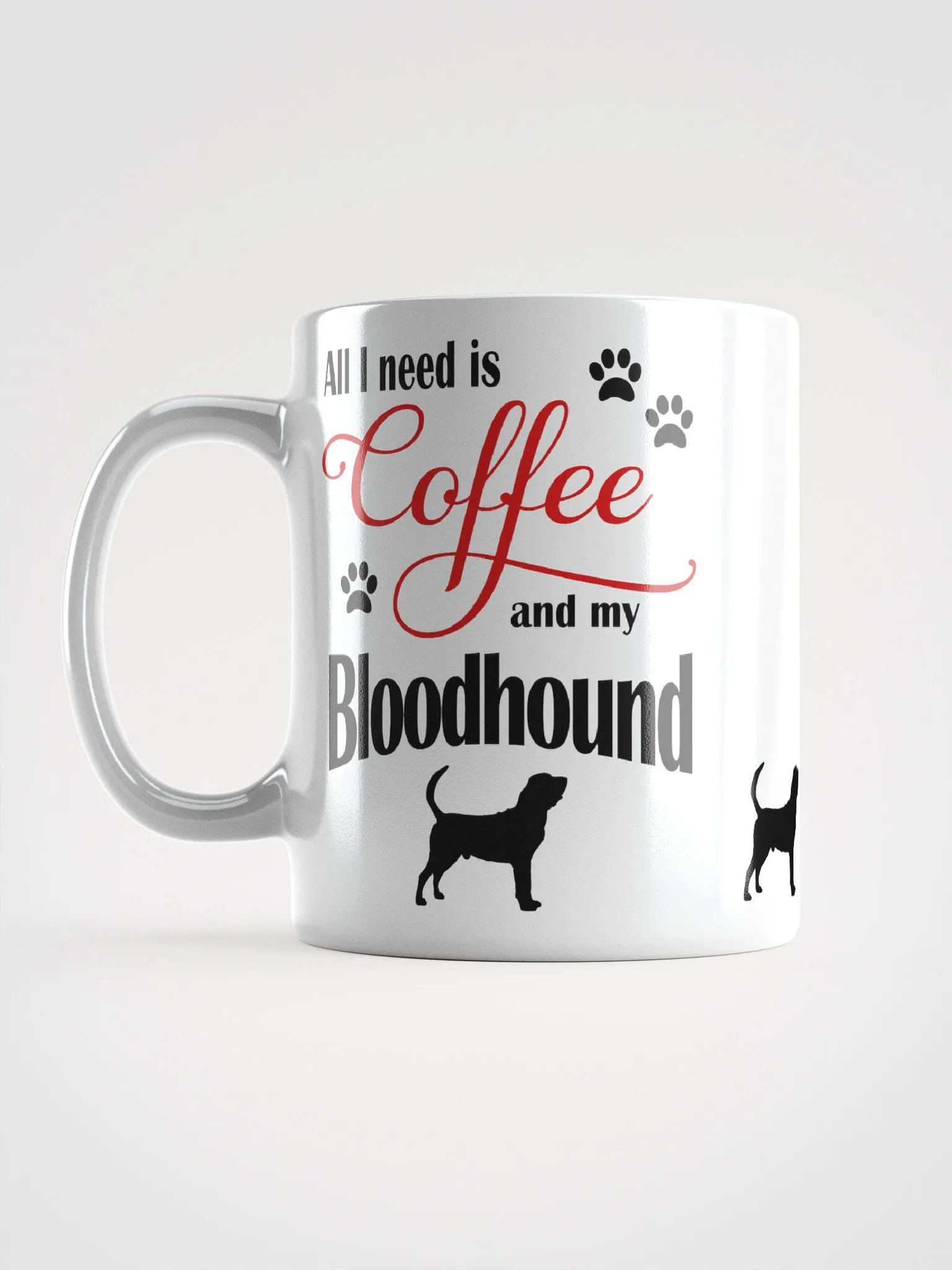 Coffee and my Bloodhound Mug product image (6)