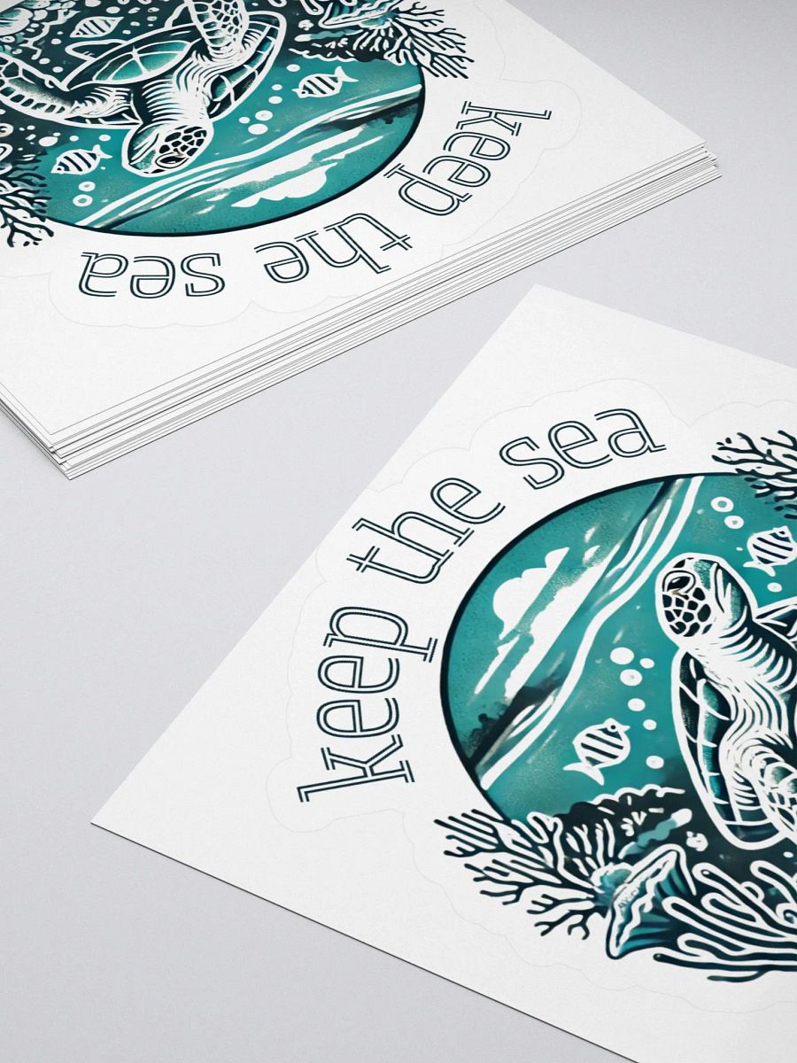 Ocean Conservation Kiss Cut Stickers product image (14)