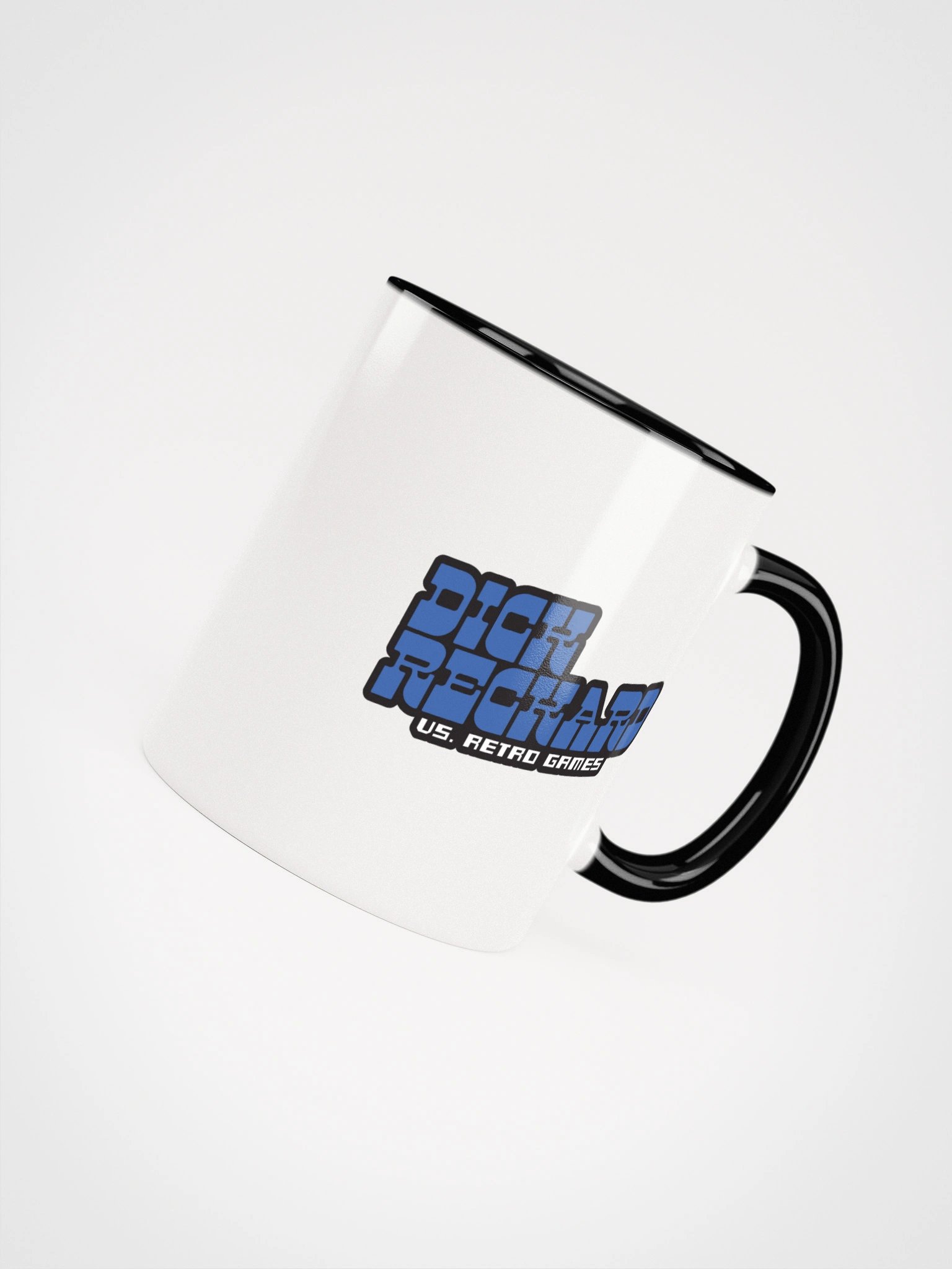 Dick Reckard vs Retro Games Blue Logo Unisex Ceramic Mug product image (29)