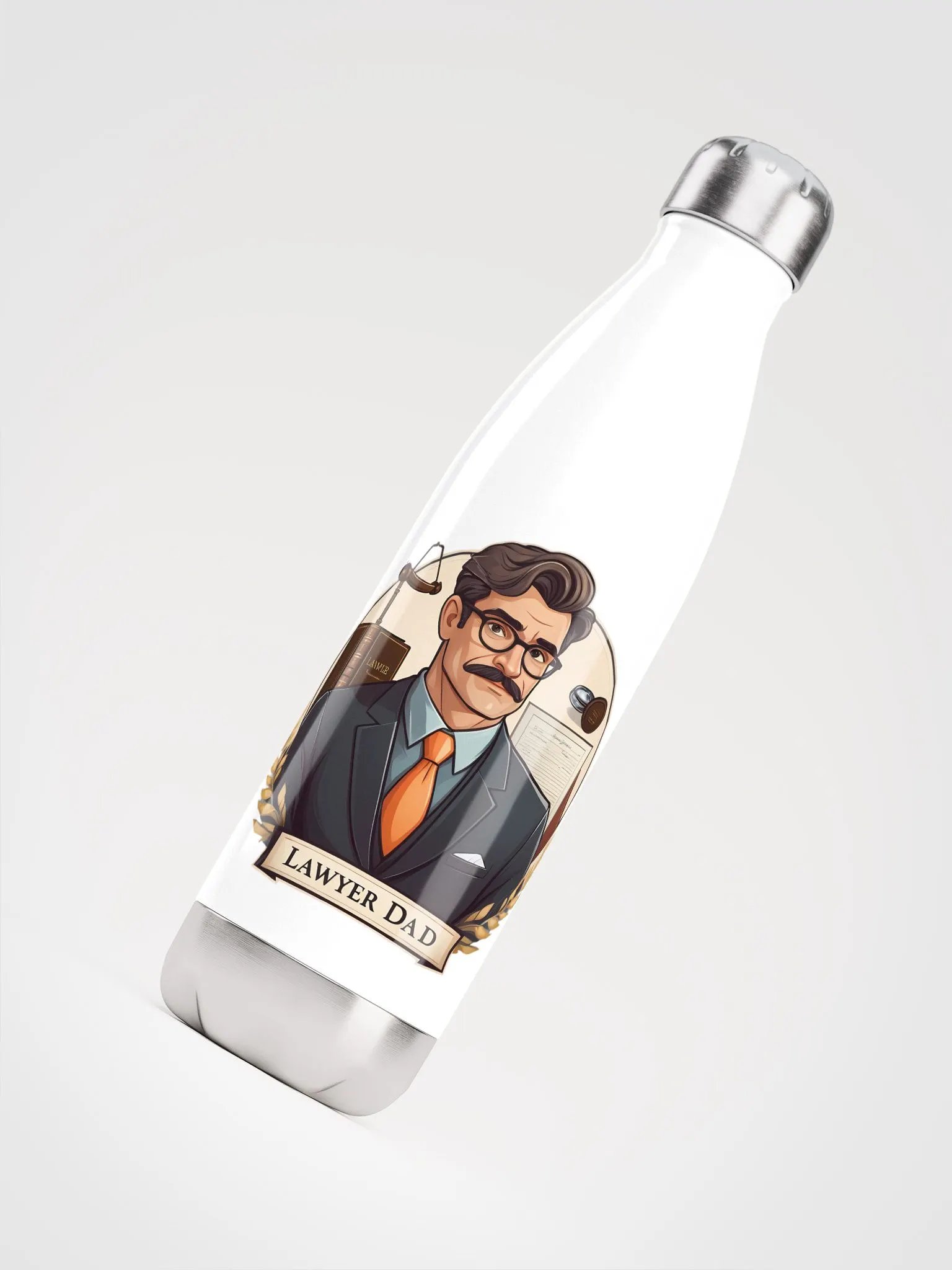 Legal Eagle Stainless Steel Water Bottle product image (4)