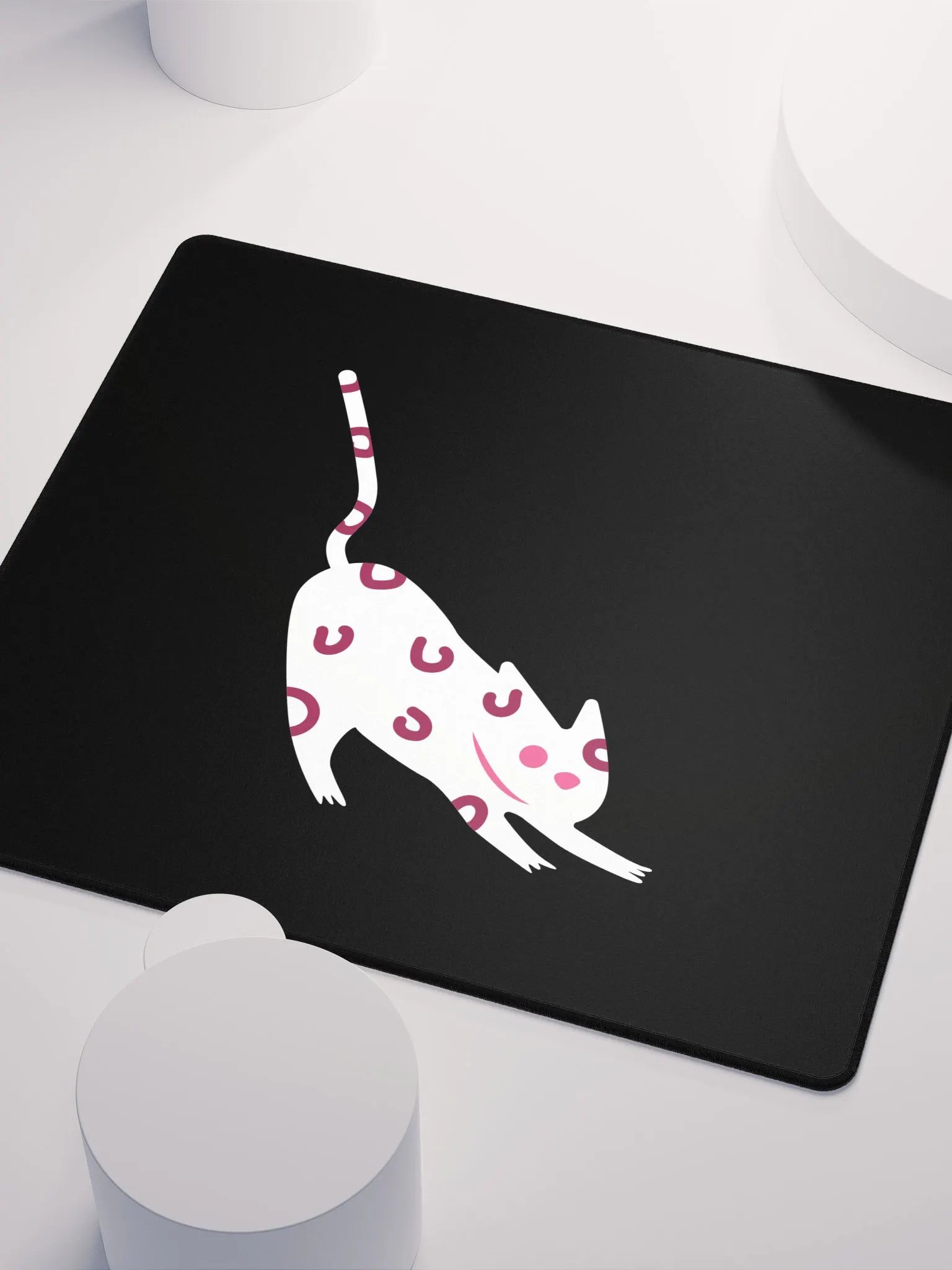 Whimsical Cat Gaming Mouse Pad product image (3)