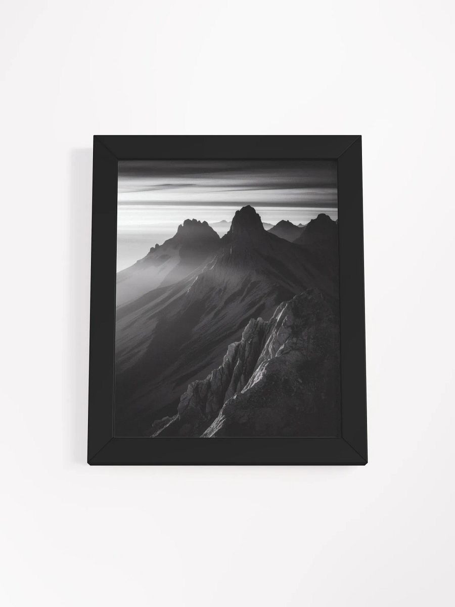 Misty Mountain Majesty Framed Poster product image (2)