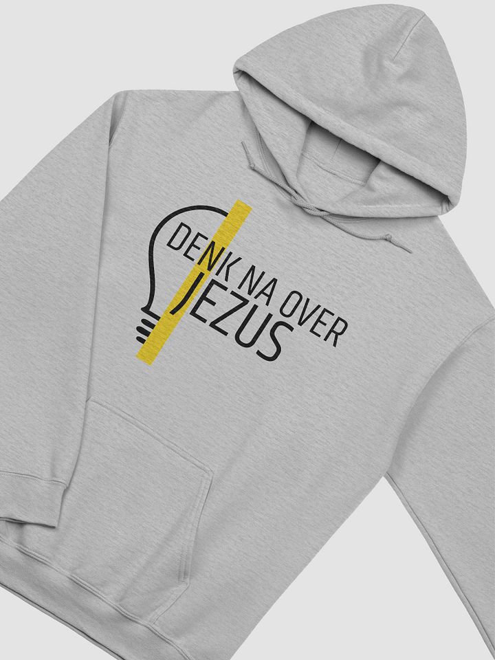 Denk Na Over Jezus Dutch Think About Jesus Hoodie Design product image (2)
