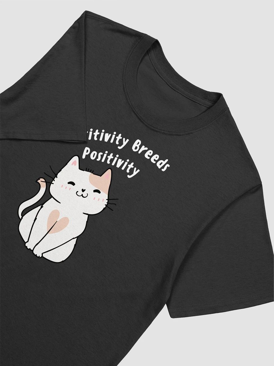 Smiling Cat Cut-Out T-Shirt product image (13)