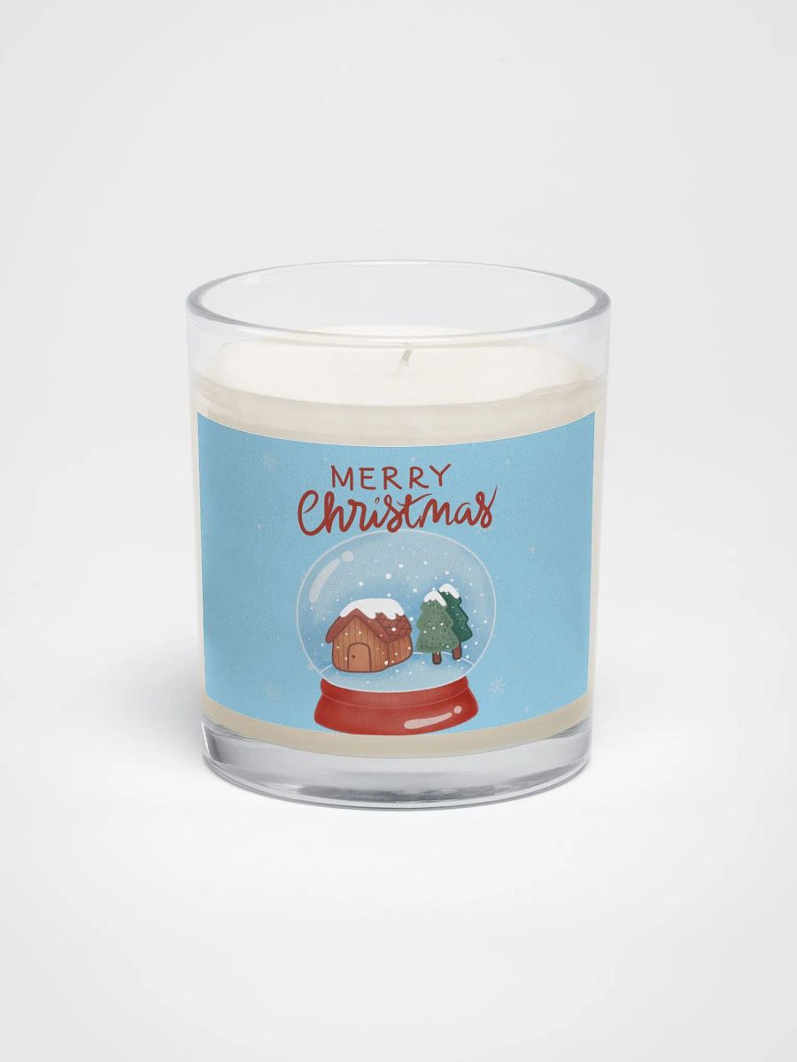 Festive Snow Globe Soy Candle product image (1)