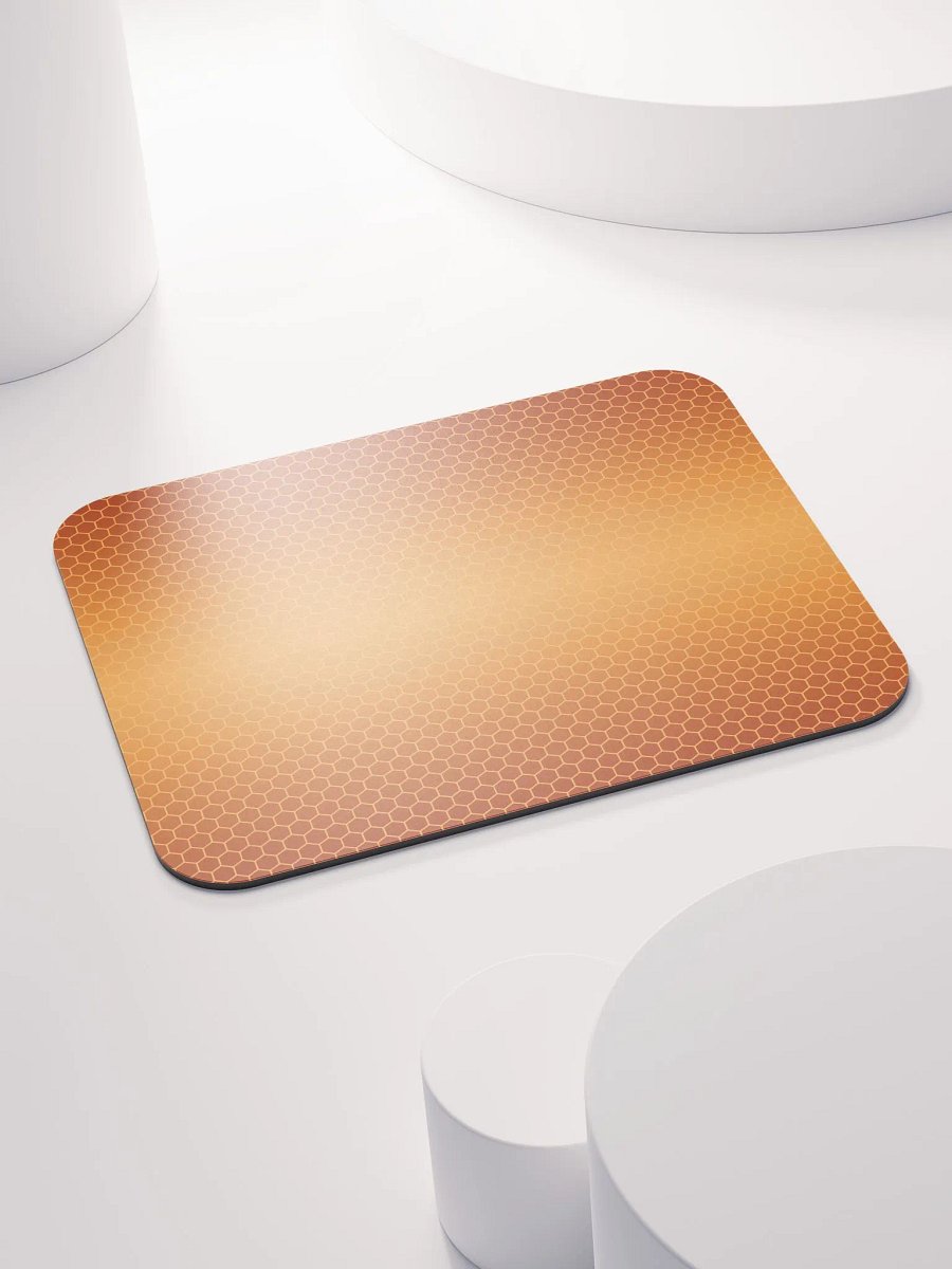 Warm Honeycomb Mouse Pad product image (4)