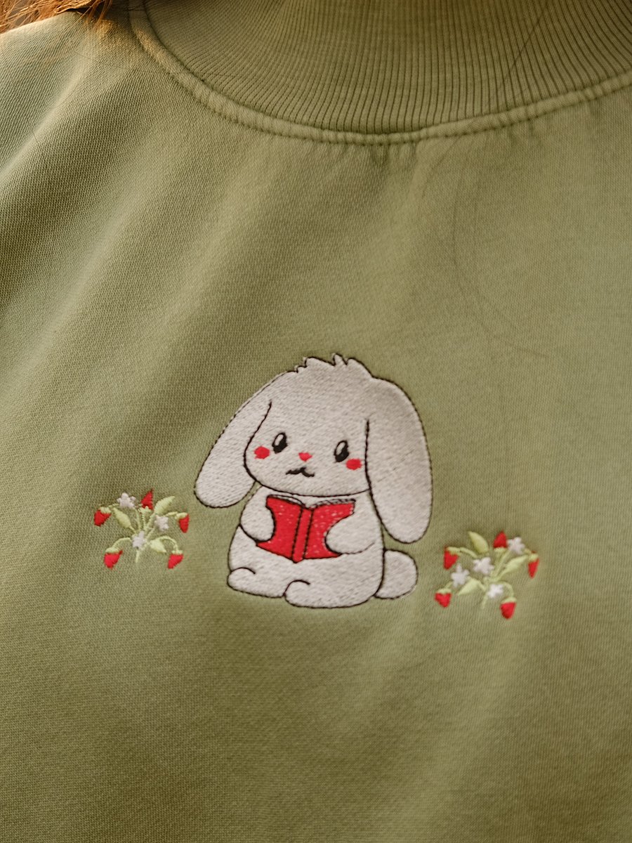 Reading Bunny Sweatshirt product image (2)