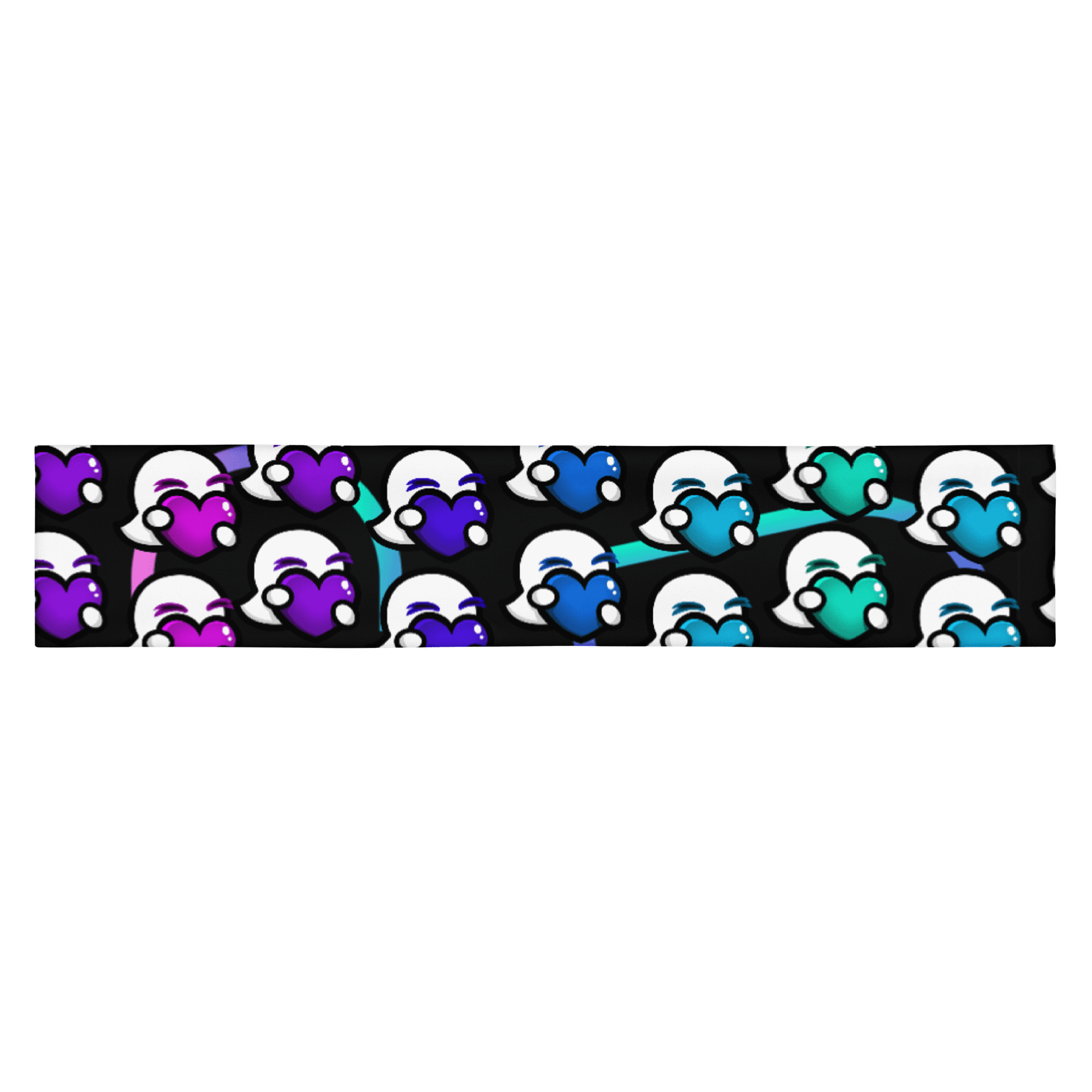 Vaporwave Heart Spam Headband product image (3)