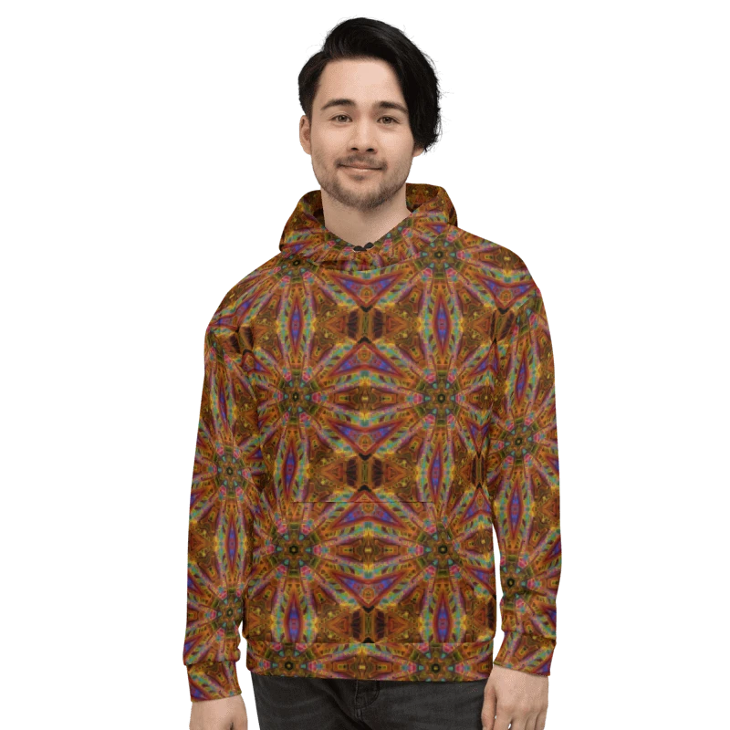Abstract Darkly Impressive Repeating Pattern Unisex Unisex All Over Print Hoodie product image (19)