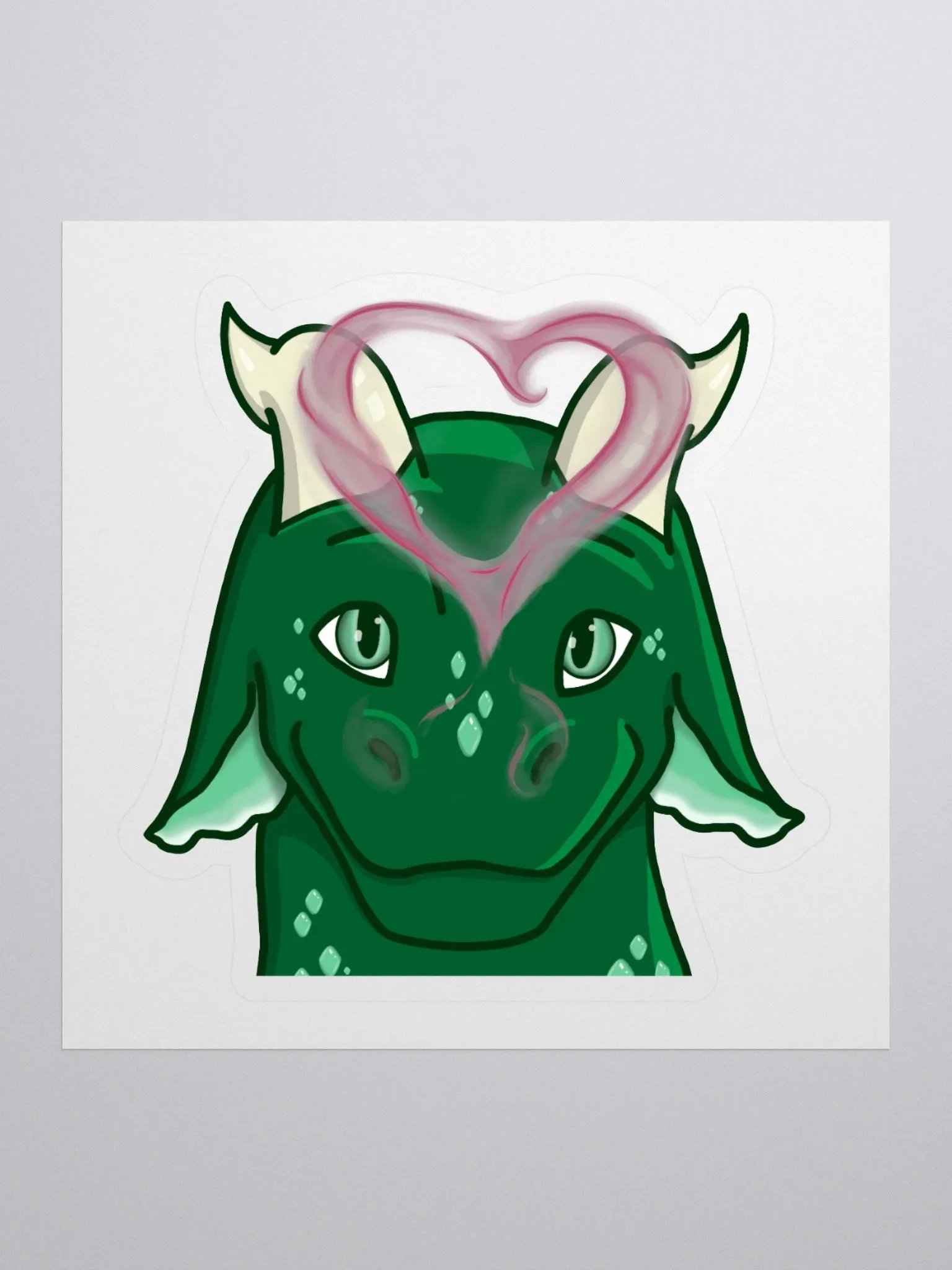 Smoky Heart Sticker product image (1)