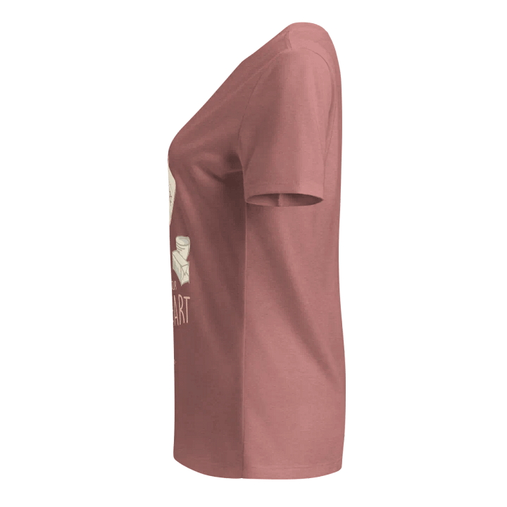 Measure With Your Heart (B+C Women's V-Neck) product image (6)