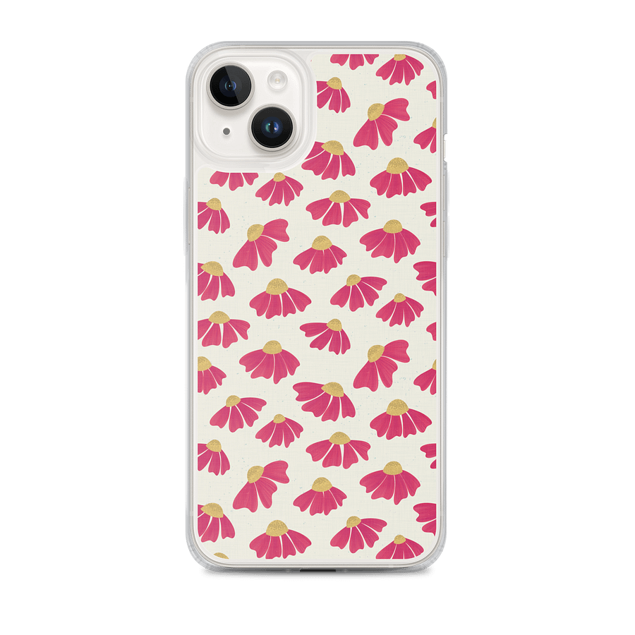 Cosmic Bloom Falling Flowers MagSafe Soft Case for iPhone product image (1)