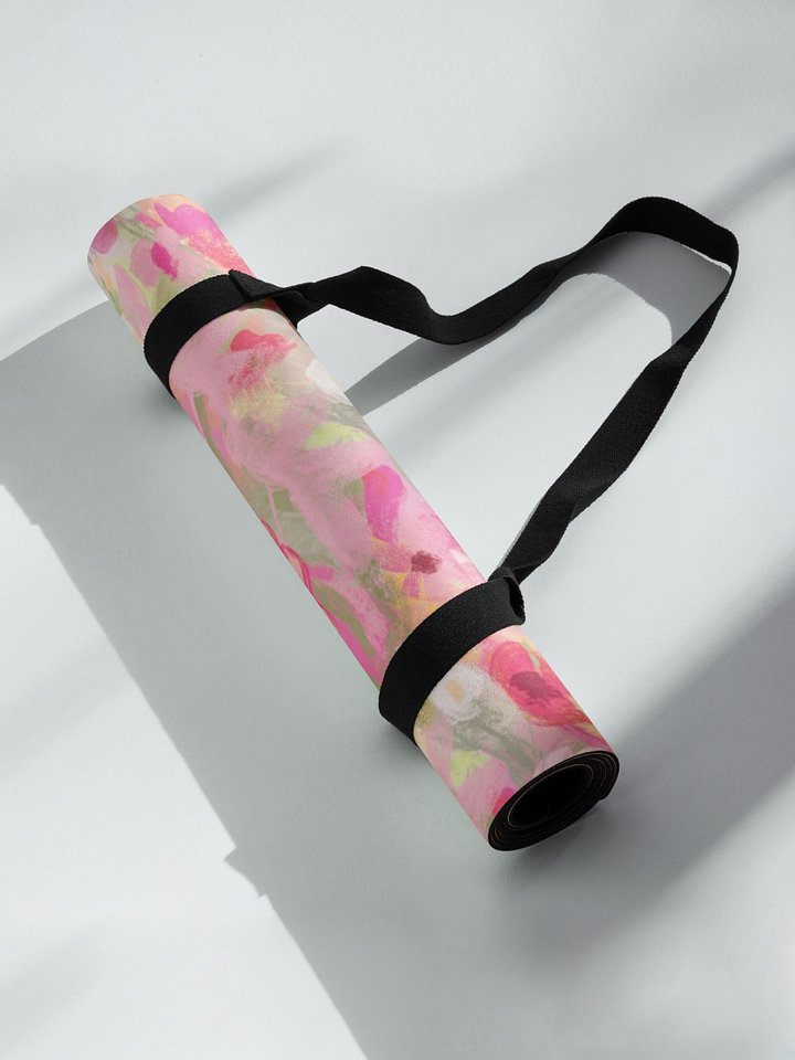 Yoga Mat "Sweet Pastel Florals of Spring" product image (2)