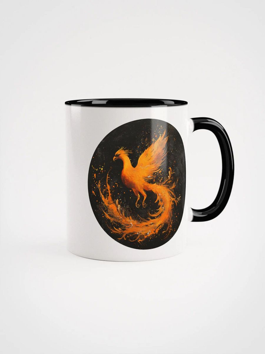 The Phoenix Ceramic Mug with Black Color Inside product image (2)