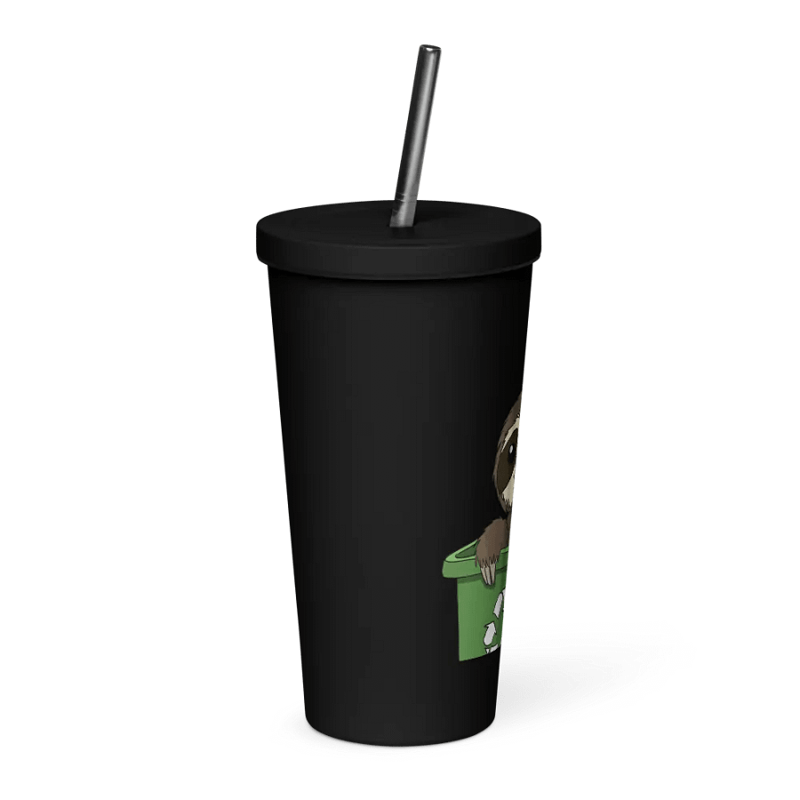 Insulated Tumbler with a Straw - Bin product image (8)