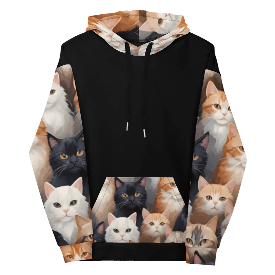 Purrfectly Adorable Cat Lovers Unisex Hoodie product image (12)