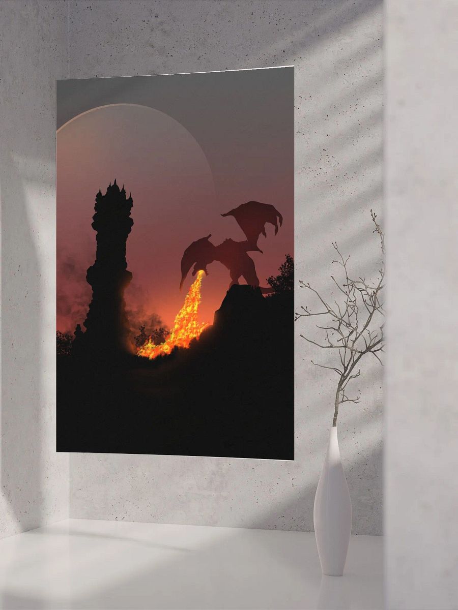 Flame Dragon | Poster product image (8)